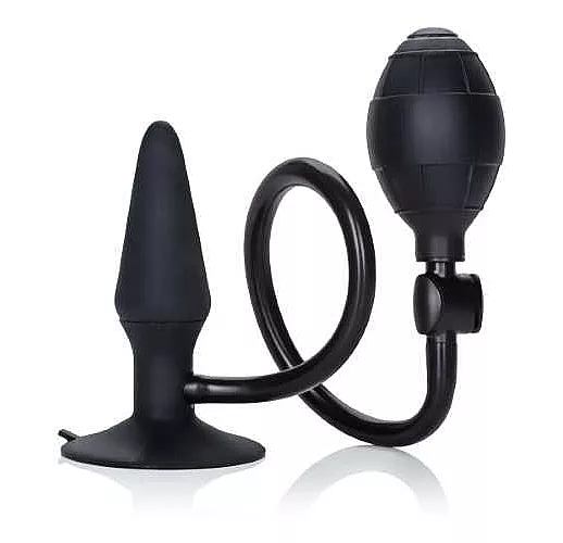 Анальная пробка-расширитель Dr. Joel Kaplan Silicone Inflatable Plug