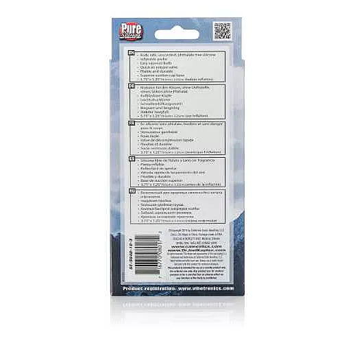 Анальная пробка-расширитель Dr. Joel Kaplan Silicone Inflatable Plug