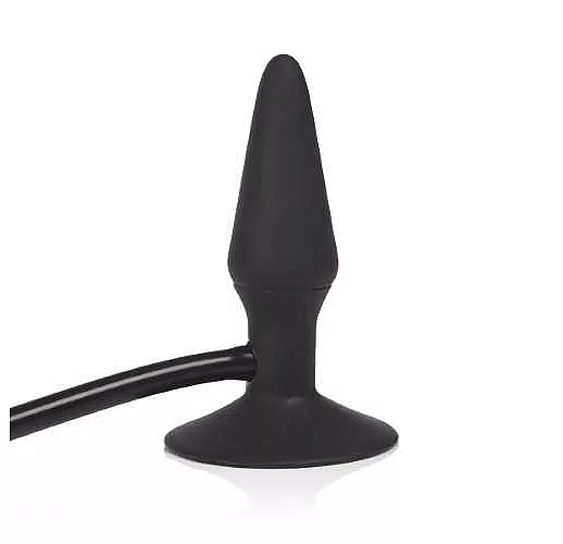 Анальная пробка-расширитель Dr. Joel Kaplan Silicone Inflatable Plug