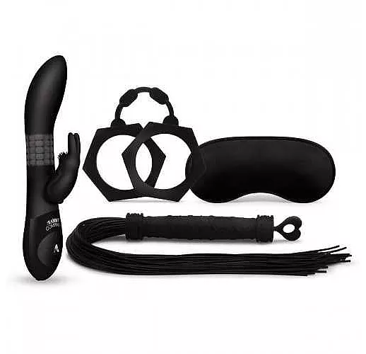 Игровой набор S&M BONDAGE в чёрном цвете