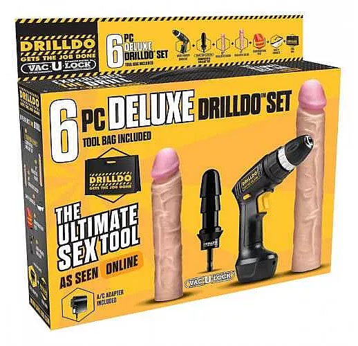 Секс-набор DELUXE DRILLDO SET 6 PIECE