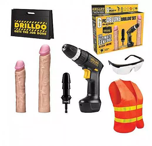 Секс-набор DELUXE DRILLDO SET 6 PIECE