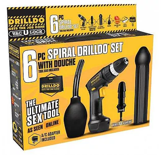 Секс-набор SPIRAL DRILLDO SET 6 PIECE