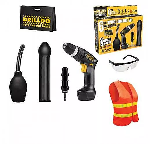 Секс-набор SPIRAL DRILLDO SET 6 PIECE