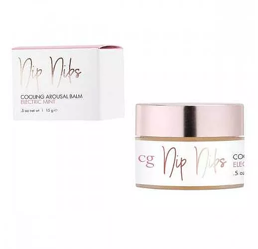 Покалывающий бальзам для сосков с ароматом мяты CG Electric Mint - 15 гр.