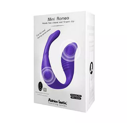Вибростимулятор для пар Adrien Lastic Mini Romeo с пультом ДУ