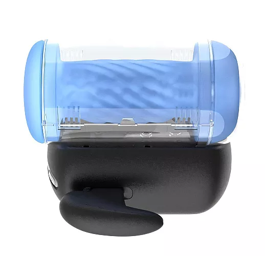 Автоматический робот-мастурбатор Amovibe "Black Knight" c 8 режимами фрикций, IPX6, USB