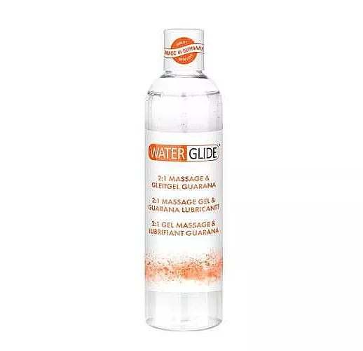 Гель-смазка 2-в-1 MASSAGE   LUBRICANT GUARANA - 300 мл.