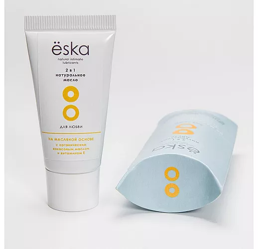Натуральное масло 2-в-1 для любви Ёska - 15 мл.