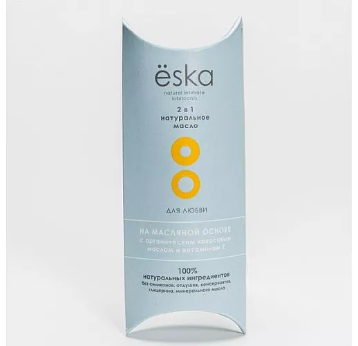 Натуральное масло 2-в-1 для любви Ёska - 15 мл.