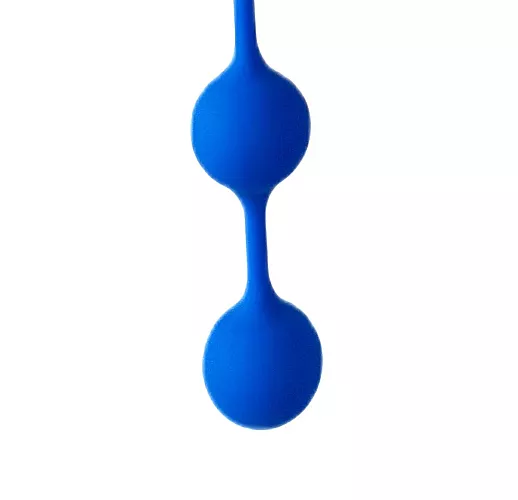 Синяя силиконовая анальная цепочка Sweet Toys с кольцом-ограничителем - 23 см. Синяя силиконовая анальная цепочка Sweet Toys с кольцом-ограничителем - 23 см.