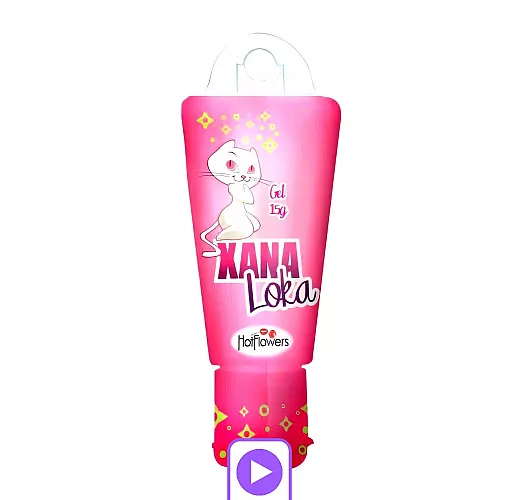 «Жидкий вибратор» Hot Flowers "Xana Loka" вызывающий ощущение освежения и согревания - 15 гр.