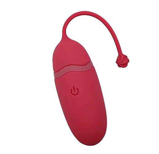 Силиконовое виброяйцо Love Story "Mata Hari Vinous" с 10 режимами вибрации, пультом ДУ, IPX6, USB