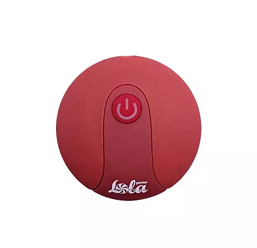 Силиконовое виброяйцо Love Story "Mata Hari Vinous" с 10 режимами вибрации, пультом ДУ, IPX6, USB