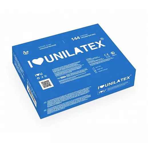Классические презервативы Unilatex Natural Plain - 144 шт. Классические презервативы Unilatex Natural Plain - 144 шт.