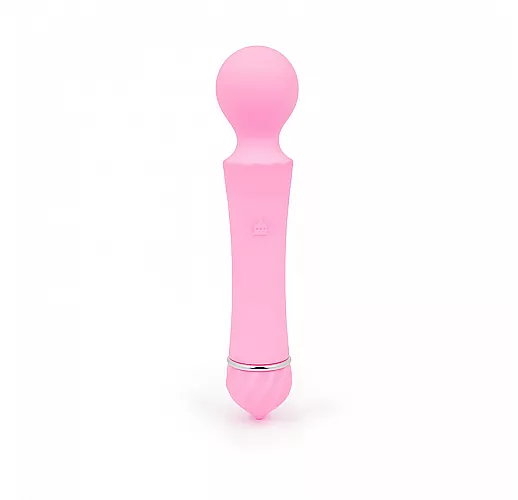 Розовый жезловый вибромассажер Sasa