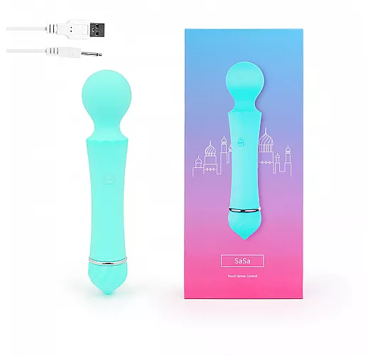 Мятный жезловый вибромассажер Sasa