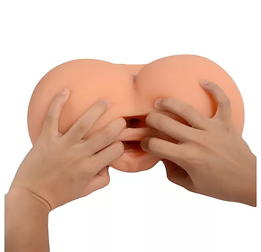 Телесная реалистичная попка Emily Sexy Ass с двумя входами