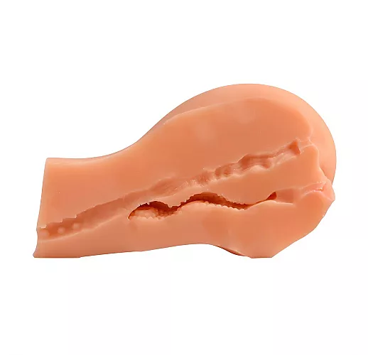 Телесная реалистичная попка Emily Sexy Ass с двумя входами