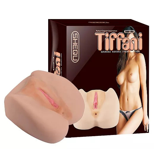 Телесная реалистичная вагина Tiffany