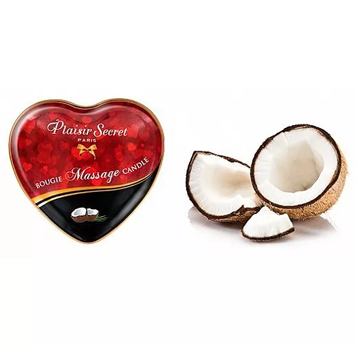 Массажная свеча с ароматом кокоса Bougie Massage Candle - 35 мл.