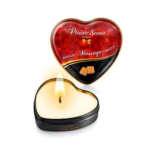 Массажная свеча с ароматом карамели Bougie Massage Candle - 35 мл.