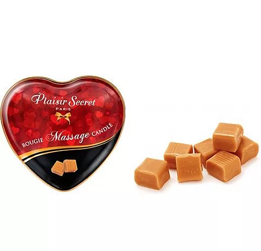 Массажная свеча с ароматом карамели Bougie Massage Candle - 35 мл.