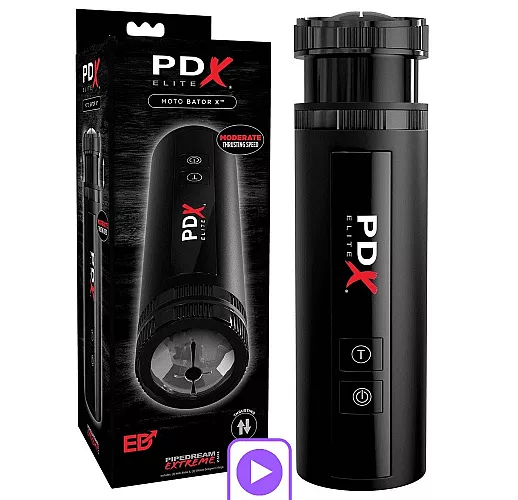 Автоматический мастурбатор PD╳ Elite "Moto Bator X" с пятью режимами имитаций фрикций