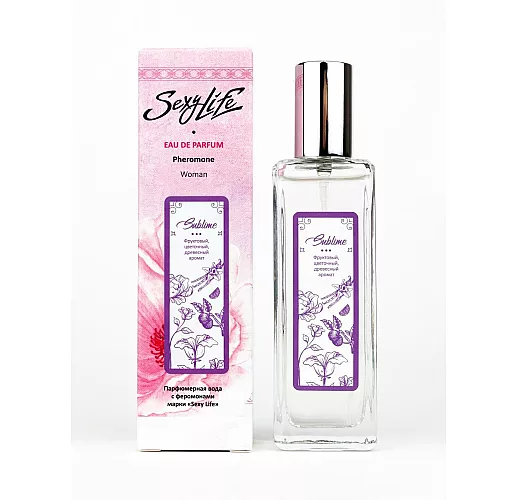 Женская парфюмерная вода с феромонами Sexy Life Sublime - 30 мл.