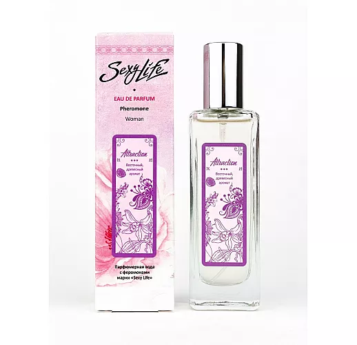 Женская парфюмерная вода с феромонами Sexy Life Attraction - 30 мл.