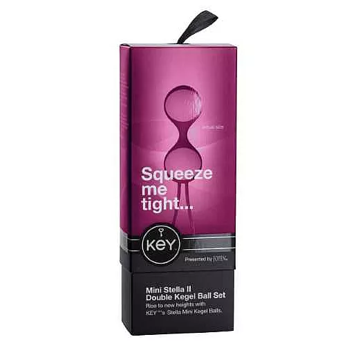 Розовые вагинальные шарики MINI STELLA II KEGEL BALLS