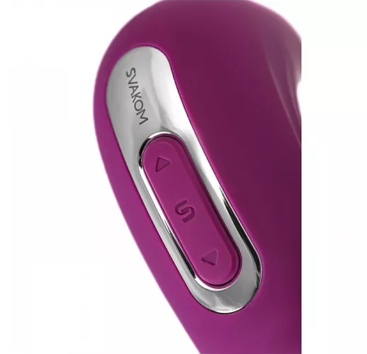 Вакуумно-волновой стимулятор клитора Svakom "Pulse Union" 5+5 режимов, IPX7, USB, Bluetooth/App