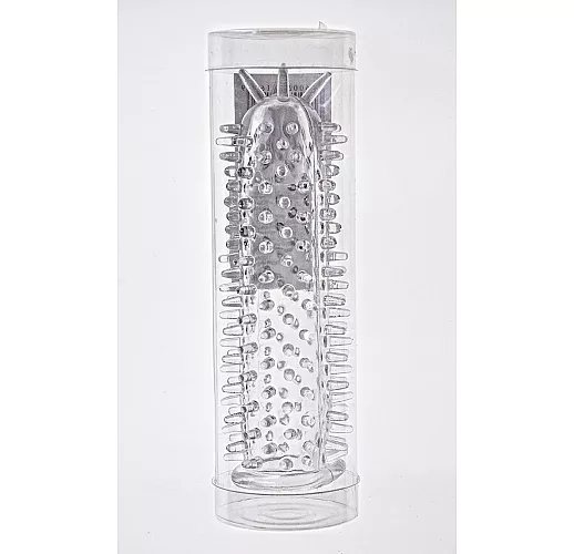 Насадка на фаллос с закрытой головкой и усиками