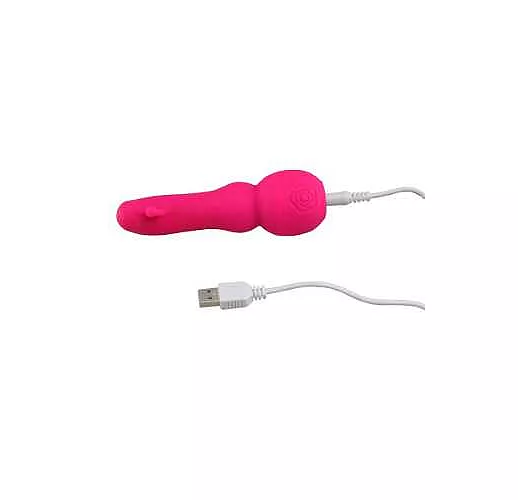 Розовый вибратор MARO KAWAII 9 - 13 см.