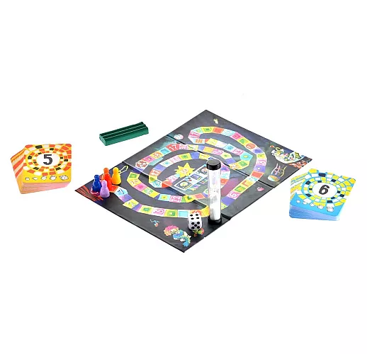 Настольная игра «Экивоки Мама запретила» - 90 карт, игровое поле, часы, кубик, фишки, пластилин