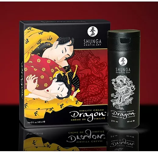 Интимный мужской крем SHUNGA DRAGON - 60 мл.