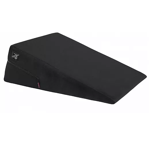 Большая чёрная подушка для любви Liberator Retail Ramp из микрофибры /черный