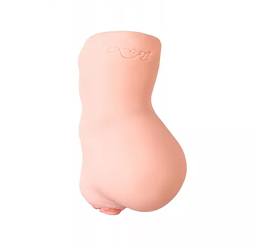 Двухслойный мастурбатор-вагина Kokos "Adel" с анатомически-верными изгибами и рельефом