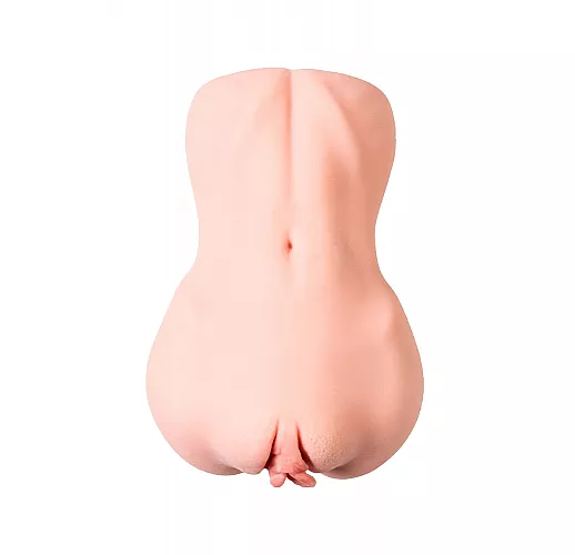 Двухслойный мастурбатор-вагина Kokos "Adel" с анатомически-верными изгибами и рельефом