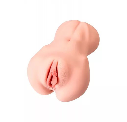 Двухслойный мастурбатор-вагина Kokos "Adel" с анатомически-верными изгибами и рельефом