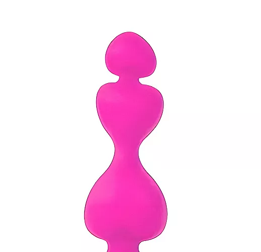 Ярко-розовый анальный силиконовый стимулятор Cosmo Dream с элементами ⌀ 1/1.7/2.1 - 8 см. Ярко-розовый анальный силиконовый стимулятор Cosmo Dream с элементами ⌀ 1/1.7/2.1 - 8 см.