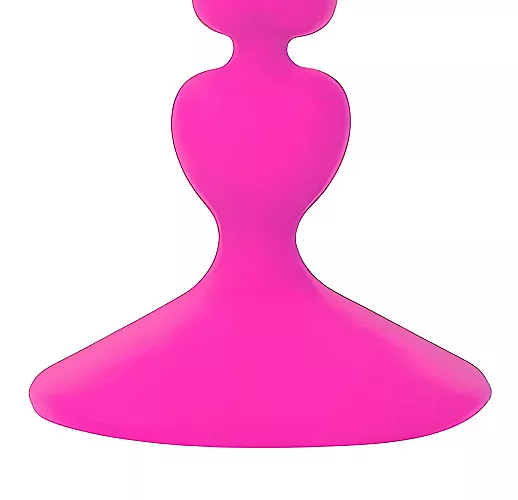 Ярко-розовый анальный силиконовый стимулятор Cosmo Dream с элементами ⌀ 1/1.7/2.1 - 8 см. Ярко-розовый анальный силиконовый стимулятор Cosmo Dream с элементами ⌀ 1/1.7/2.1 - 8 см.
