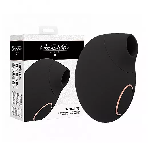 Элегантный вакуумно-волновой массажер клитора Irresistible "Seductive" 11 режимов, IPX7, USB