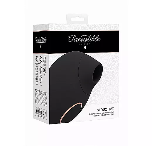 Элегантный вакуумно-волновой массажер клитора Irresistible "Seductive" 11 режимов, IPX7, USB