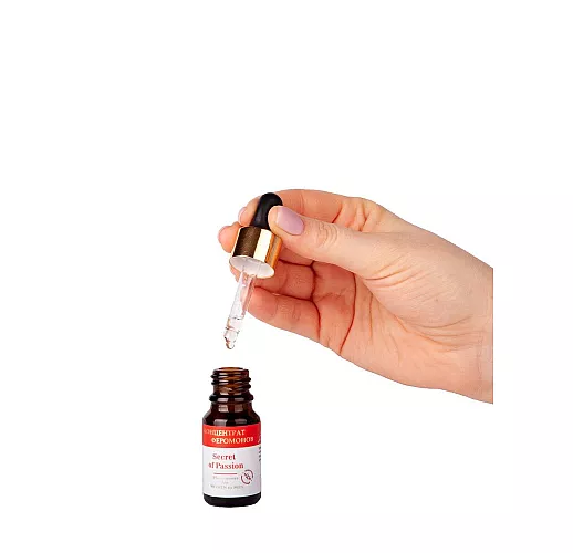 Женский концентрат феромонов Secret of Passion для мгновенного повышения интереса у мужчин (9 мл.)