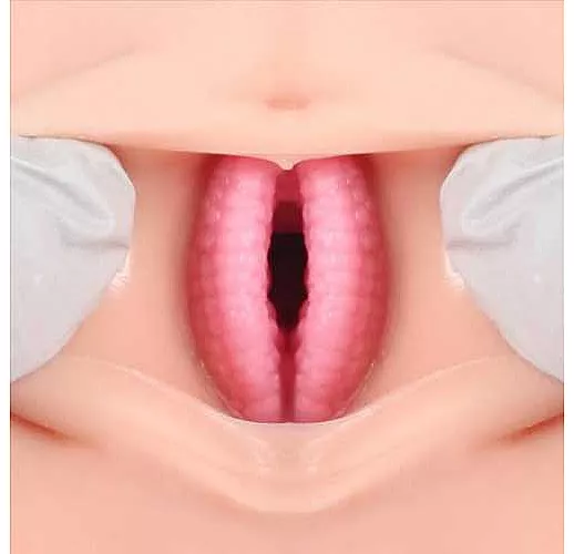 Мастурбатор Veronia с двумя упругими отверстиями для любви без вибрации