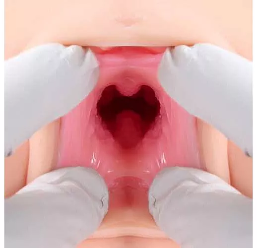 Мастурбатор Veronia с двумя упругими отверстиями для любви без вибрации