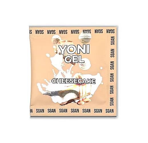 Лубрикант для орального секса S Gan Yoni Gel "Cheesecake" со вкусом чизкейка - 5 мл.
