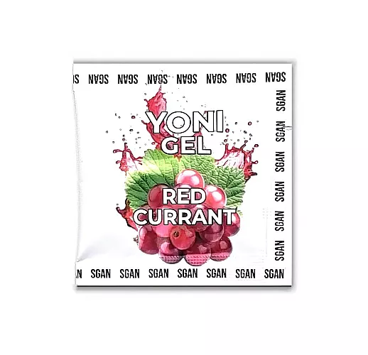 Лубрикант для орального секса S Gan Yoni Gel "Red Currant" со вкусом красной смородины - 5 мл.