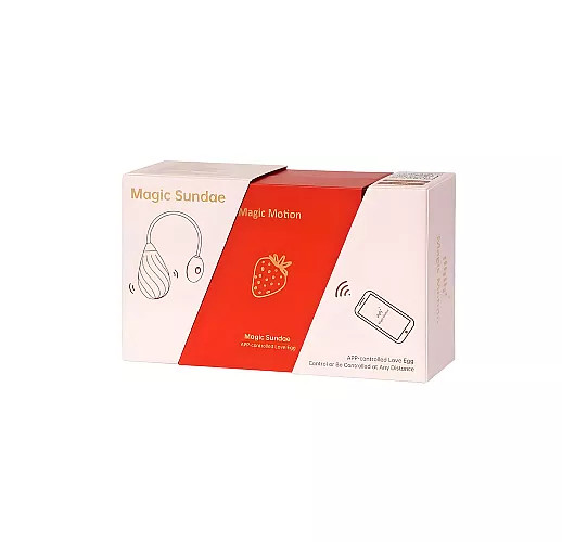 Интерактивное виброяйцо Magic Motion "Magic Sundae" с управлением со смартфона, IPX6, USB, Bluetooth